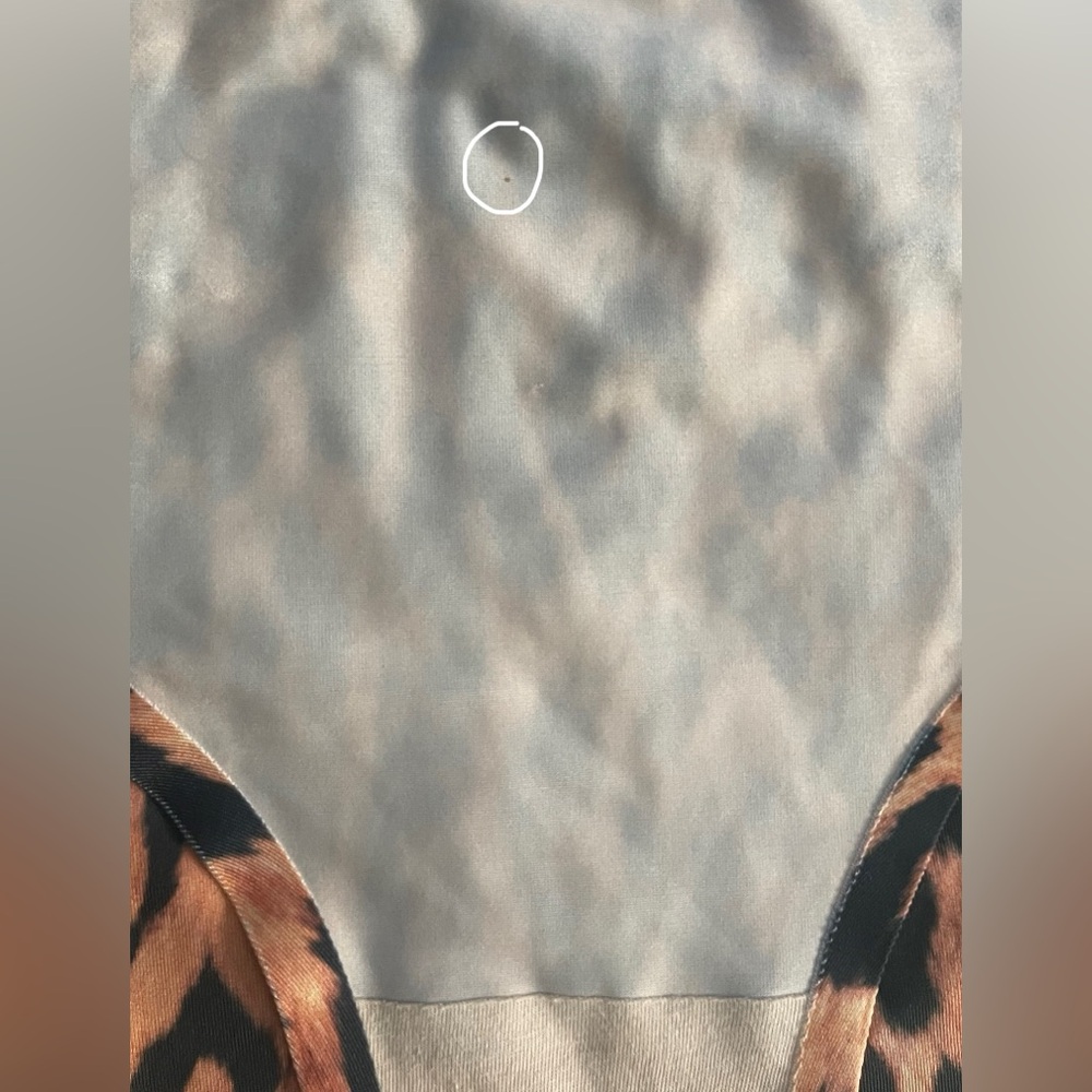 NWOT We Are Hah Leopard Swim or Bodysuit - Picture 8 of 9